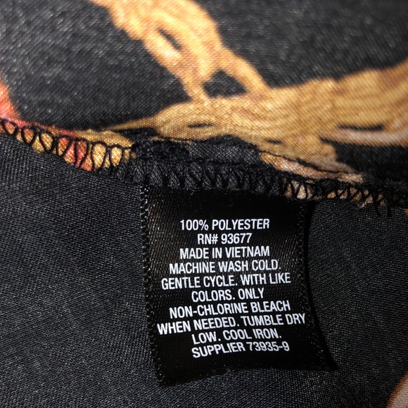 NWT Chain Print Women's Blouse XL - Picture 6 of 6